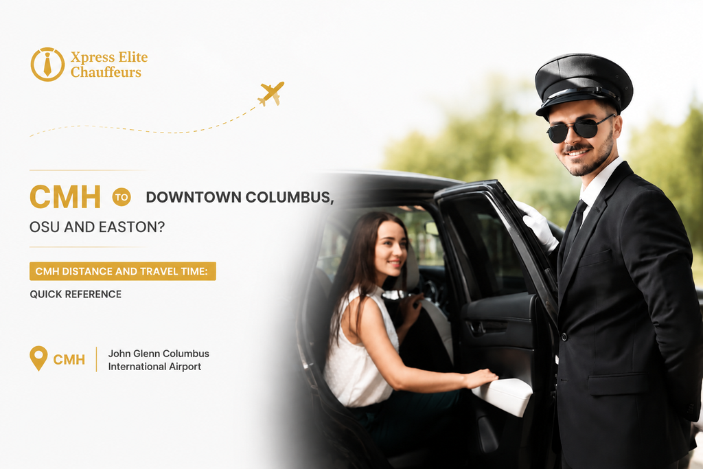 cmh to downtown columbus