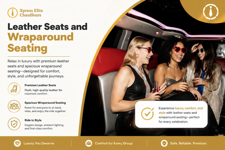 party bus seating